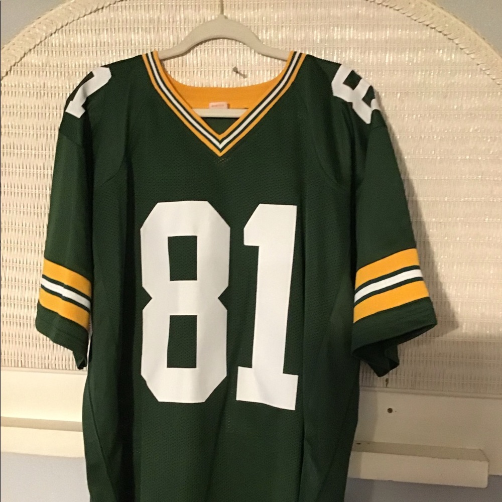Green Bay Packers #81 Autographed Jersey - Picture 1 of 5